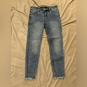 Liverpool Blue Ankle Cropped Jeans